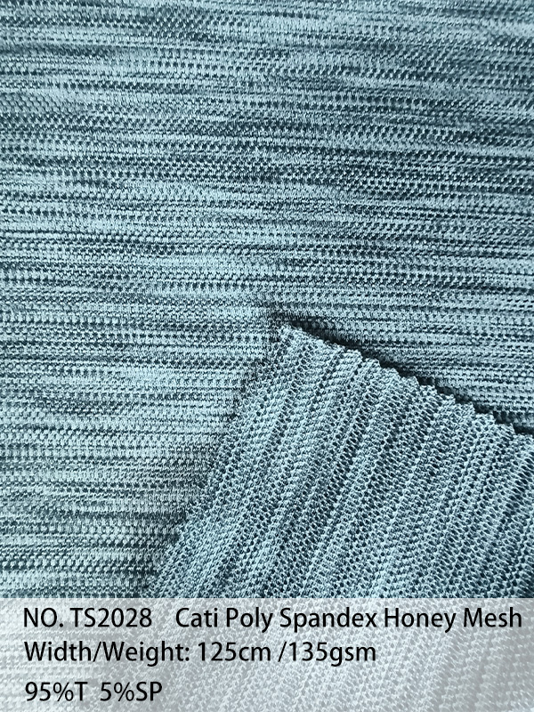 yalhen Cati Poly Spandex Honey Mesh