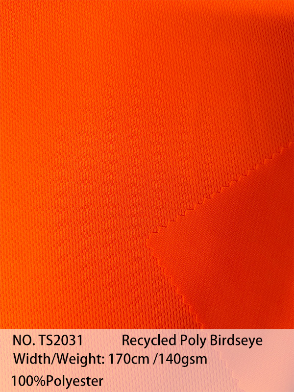 yalhen Recycled Poly Birdseye